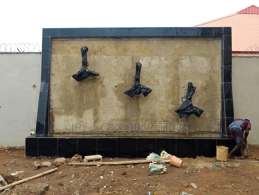 Construction of Water Fountain.