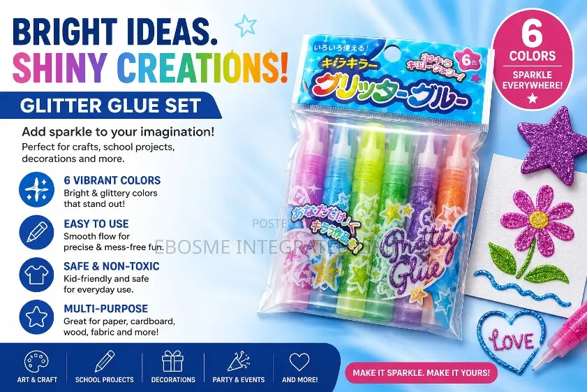Glitter Glue Set
