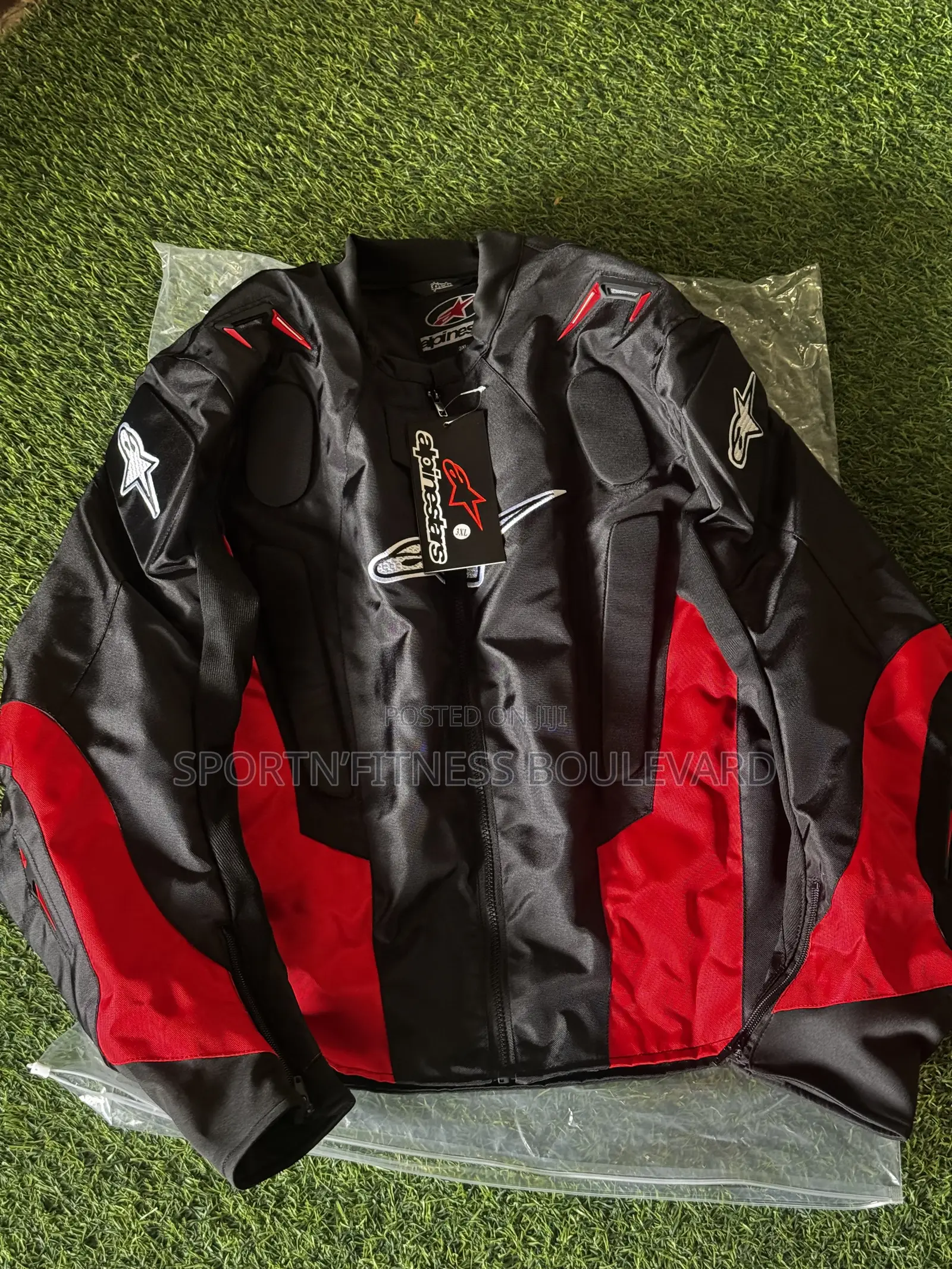 Alpine Star Jacket Mesh Leather Hybrid