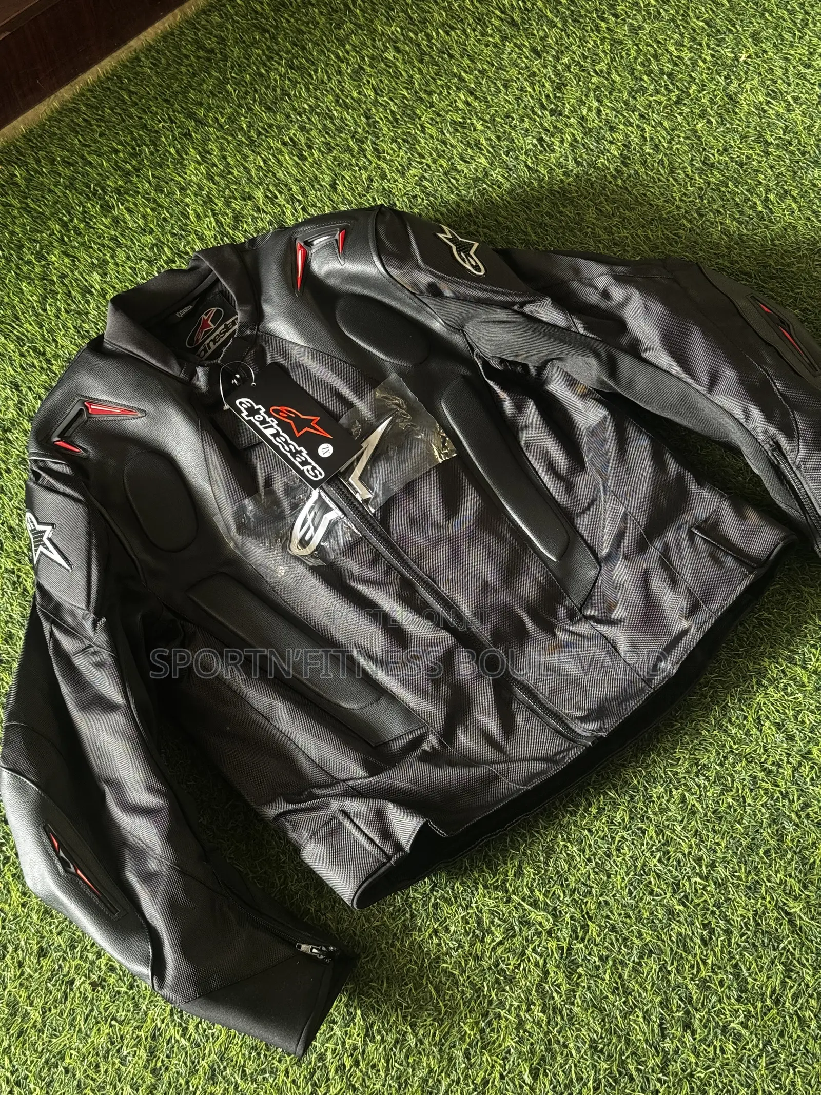 Alpine Star Jacket Mesh Leather Hybrid