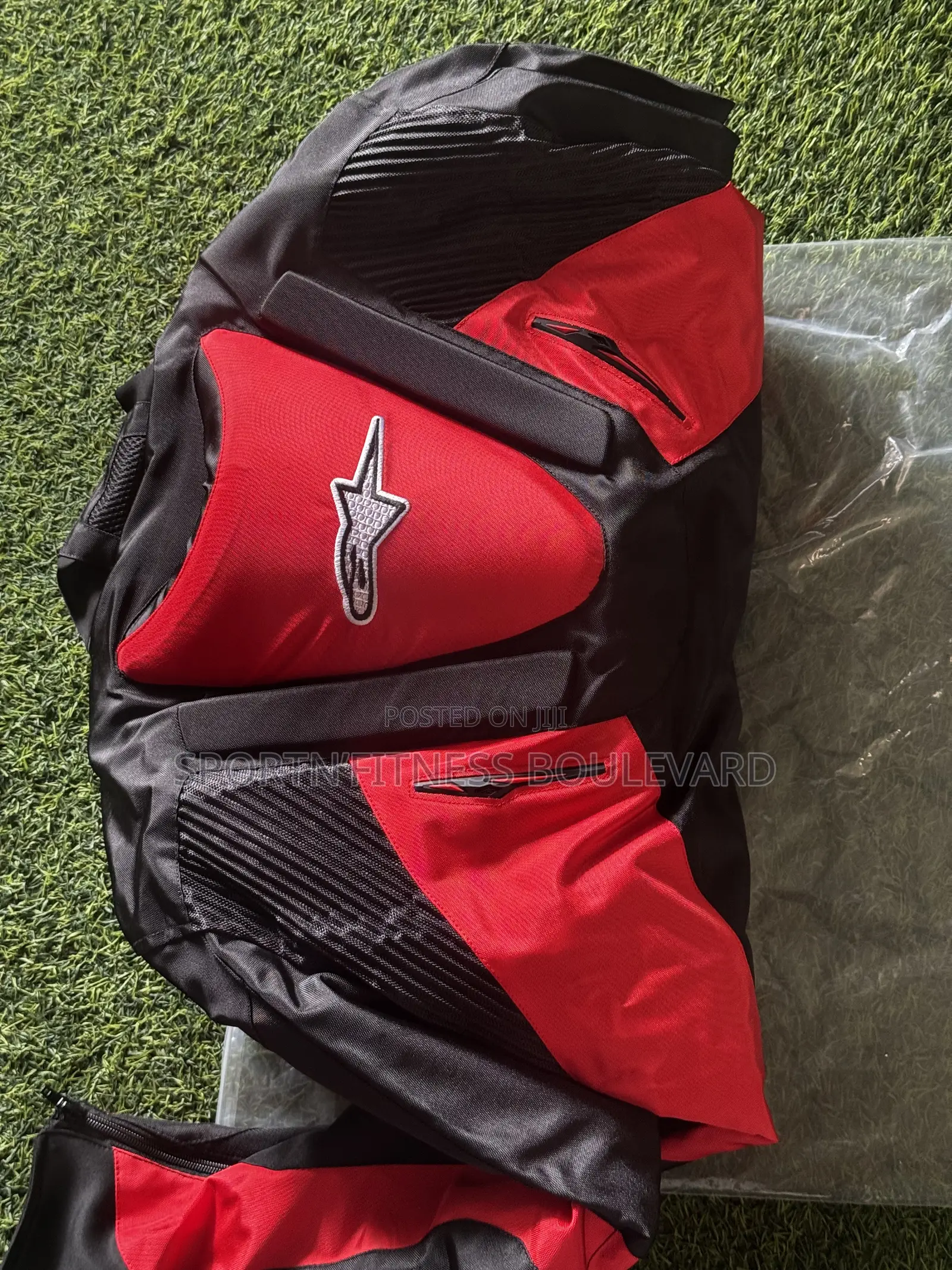 Alpine Star Jacket Mesh Leather Hybrid