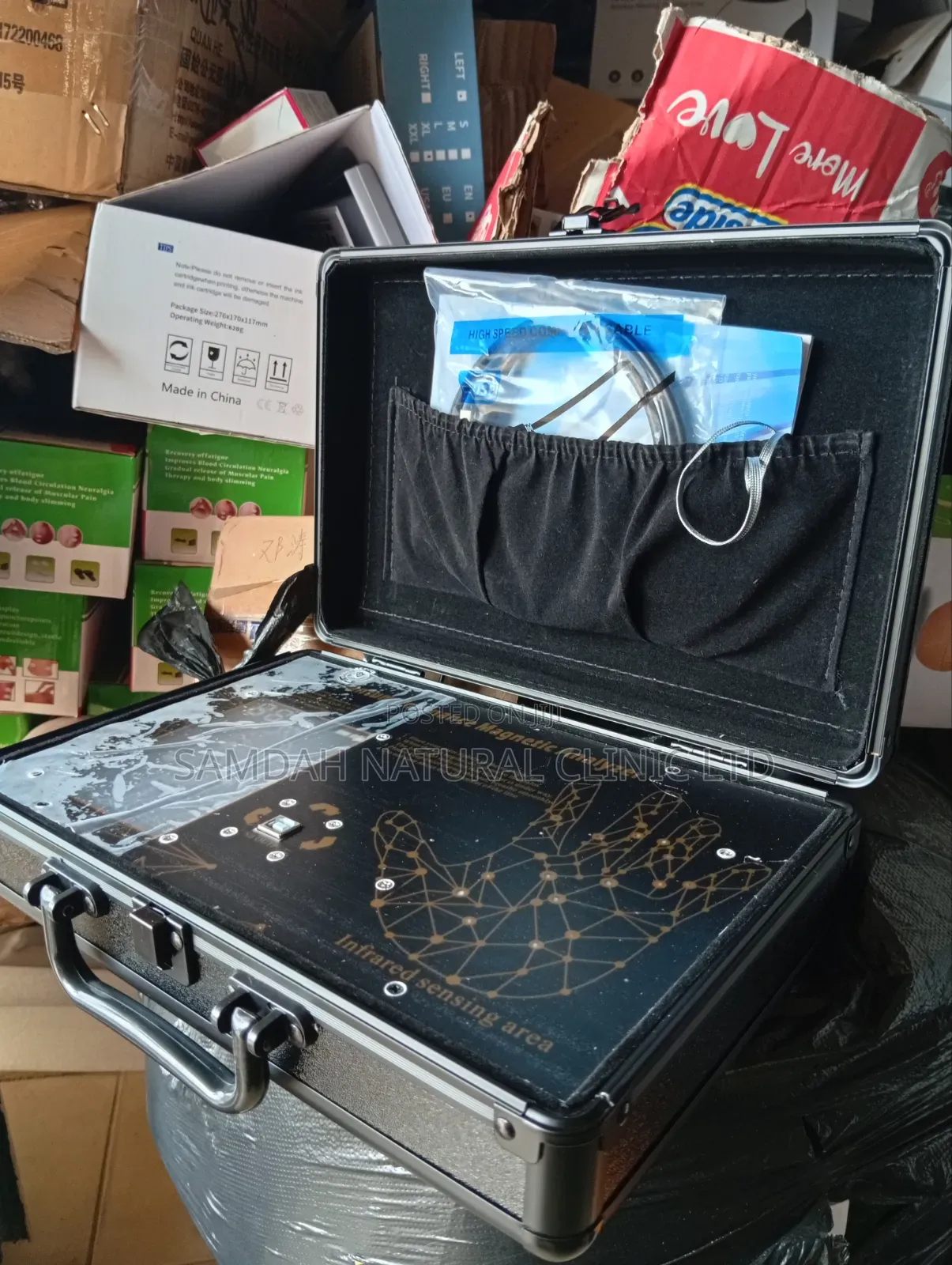 Quantum Resonance Magnetic Analyser