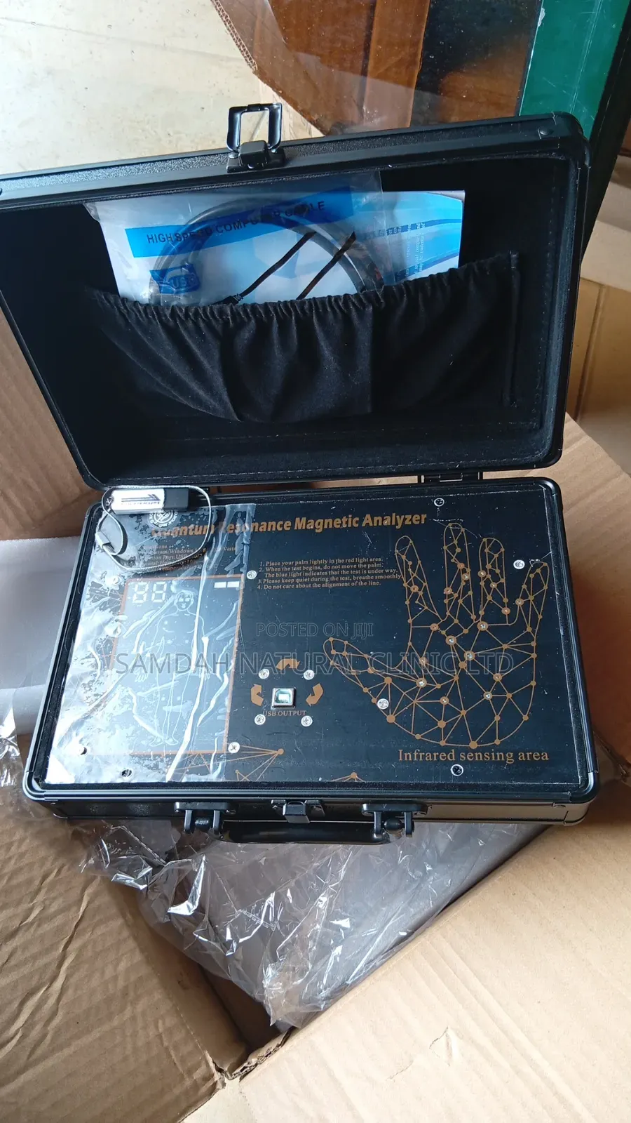 Quantum Resonance Magnetic Analyser