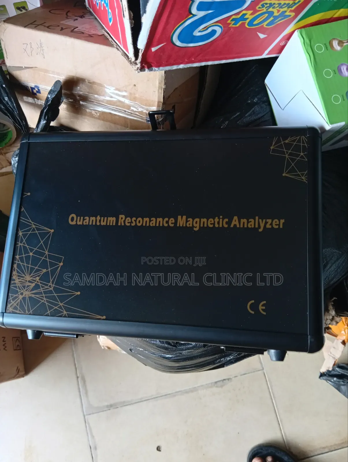 Quantum Resonance Magnetic Analyser