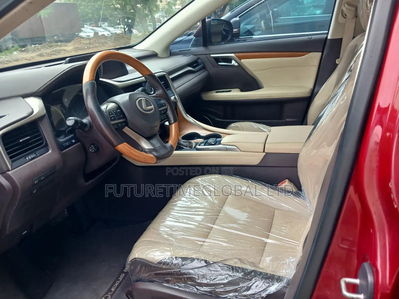 Lexus RX 2017 Red