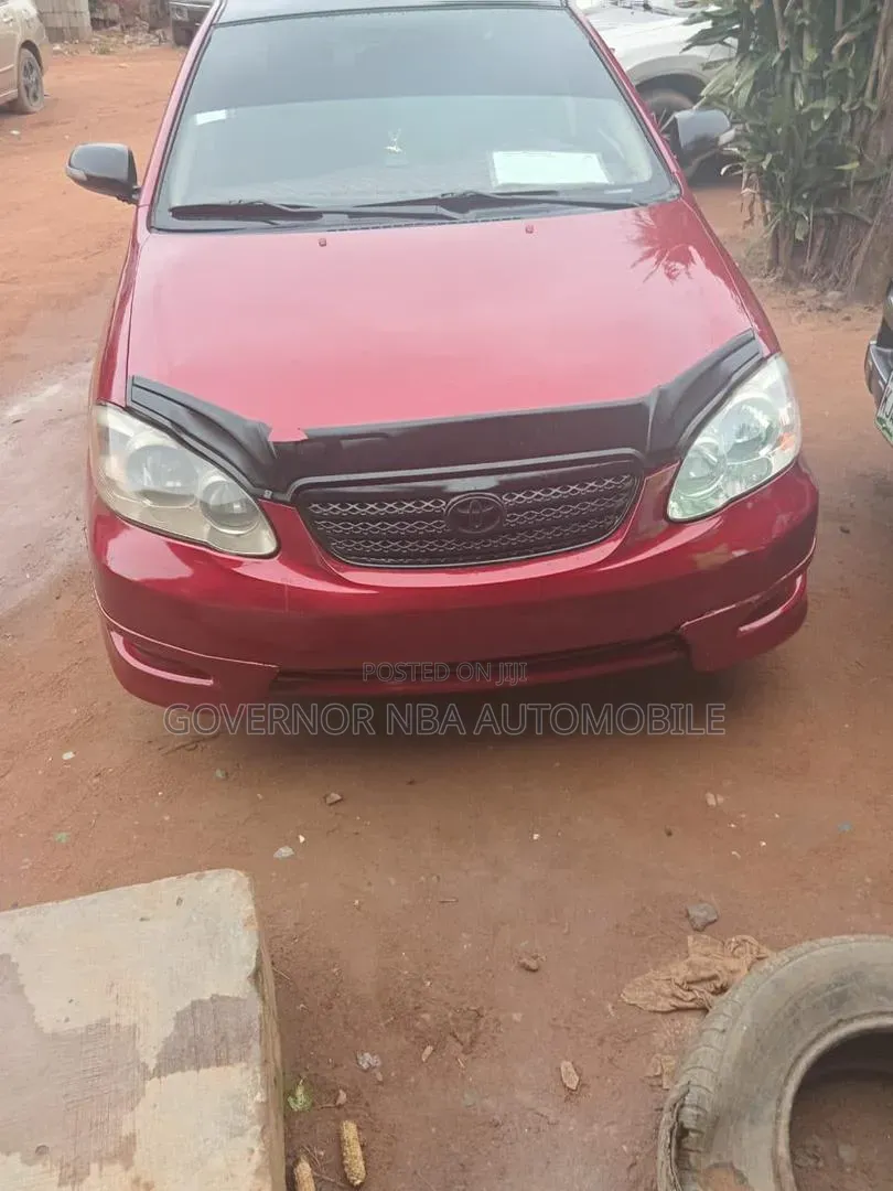 Toyota Corolla 2007 Burgundy