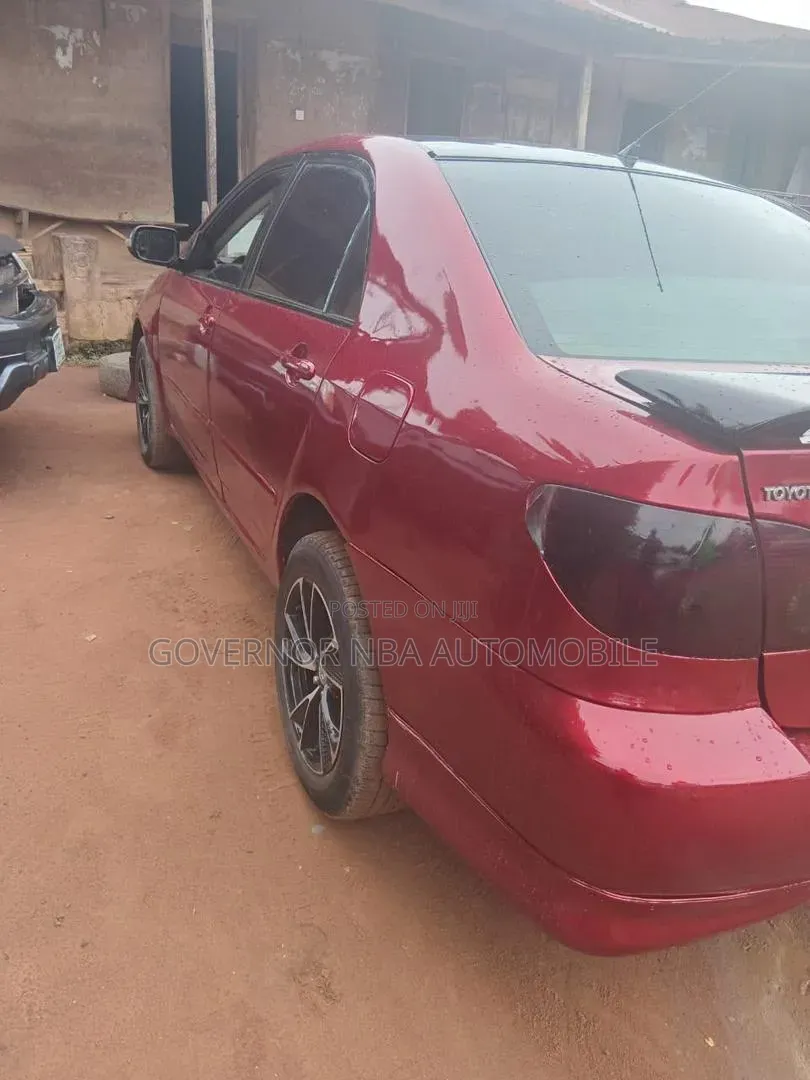 Toyota Corolla 2007 Burgundy