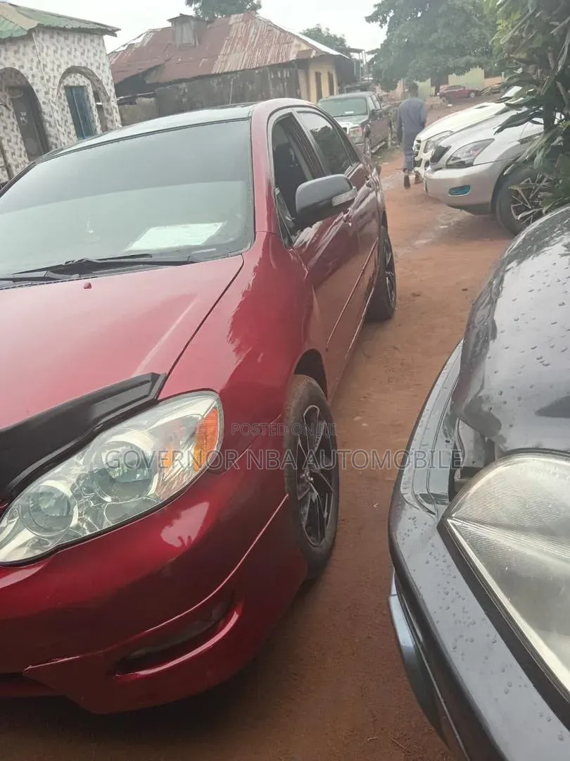 Toyota Corolla 2007 Burgundy