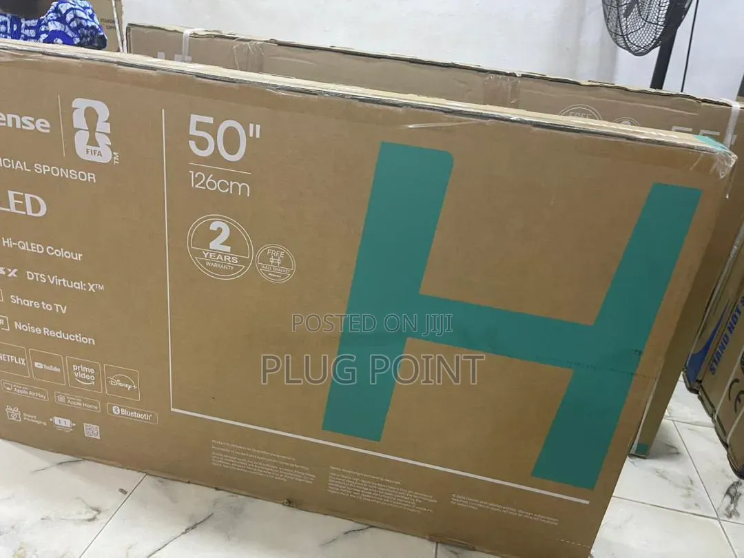 Hisense 50-Inch Qled Tv With Smart Connectivity Features