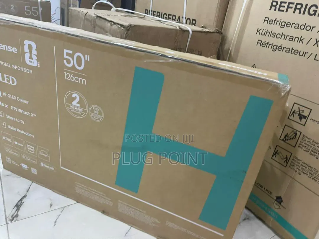 Hisense 50” Smart Qled Television – Cinema Quality at Home
