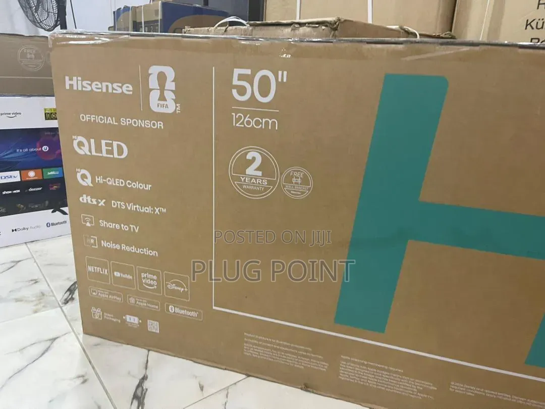 Hisense Qled 50” Uhd Smart Television