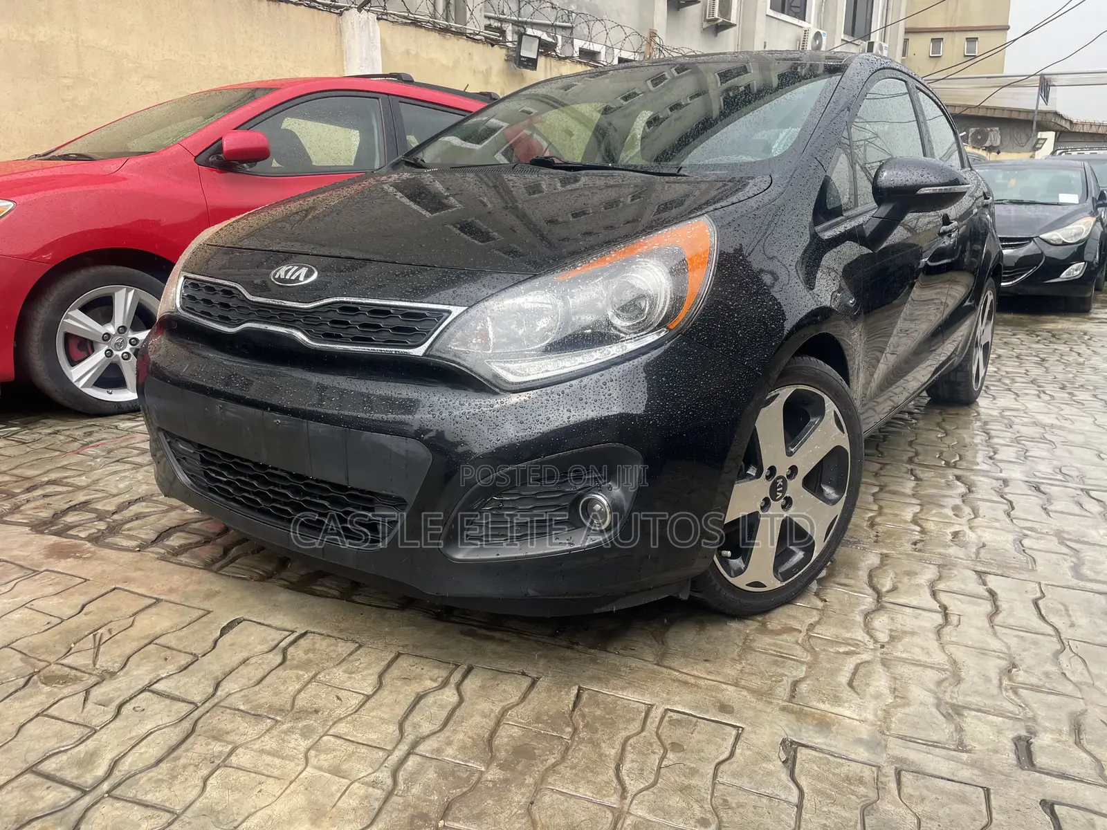Kia Rio EX 4dr Hatchback (1.6L 4cyl 6A) 2014 Black