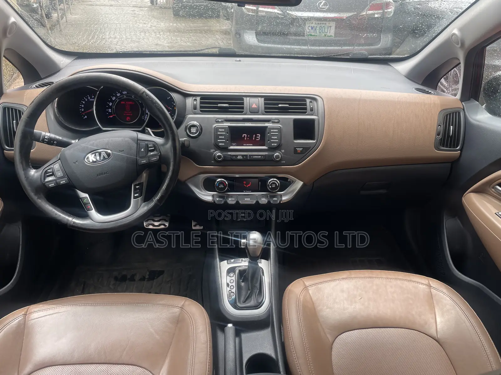 Kia Rio EX 4dr Hatchback (1.6L 4cyl 6A) 2014 Black