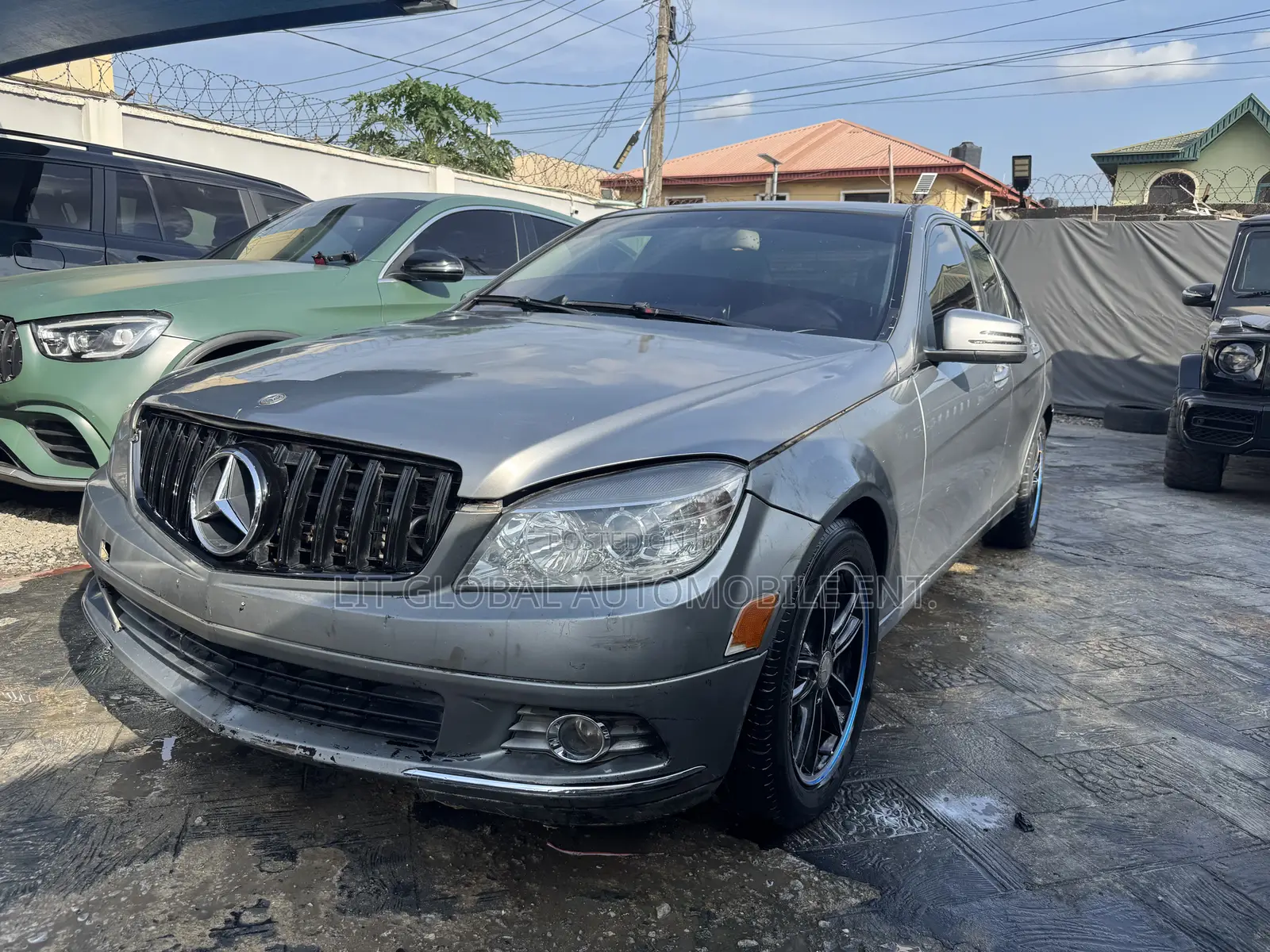Mercedes-Benz C200 2008 Gray