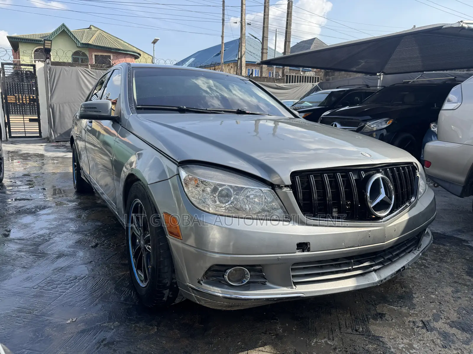 Mercedes-Benz C200 2008 Gray