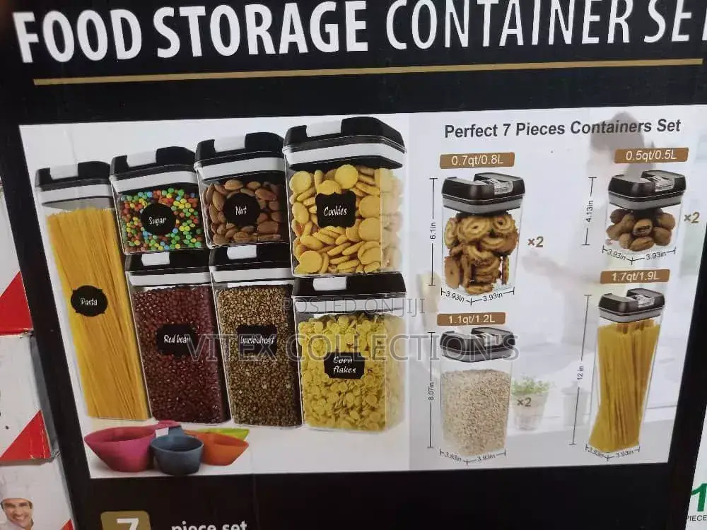 7pcs Food Storage Containers
