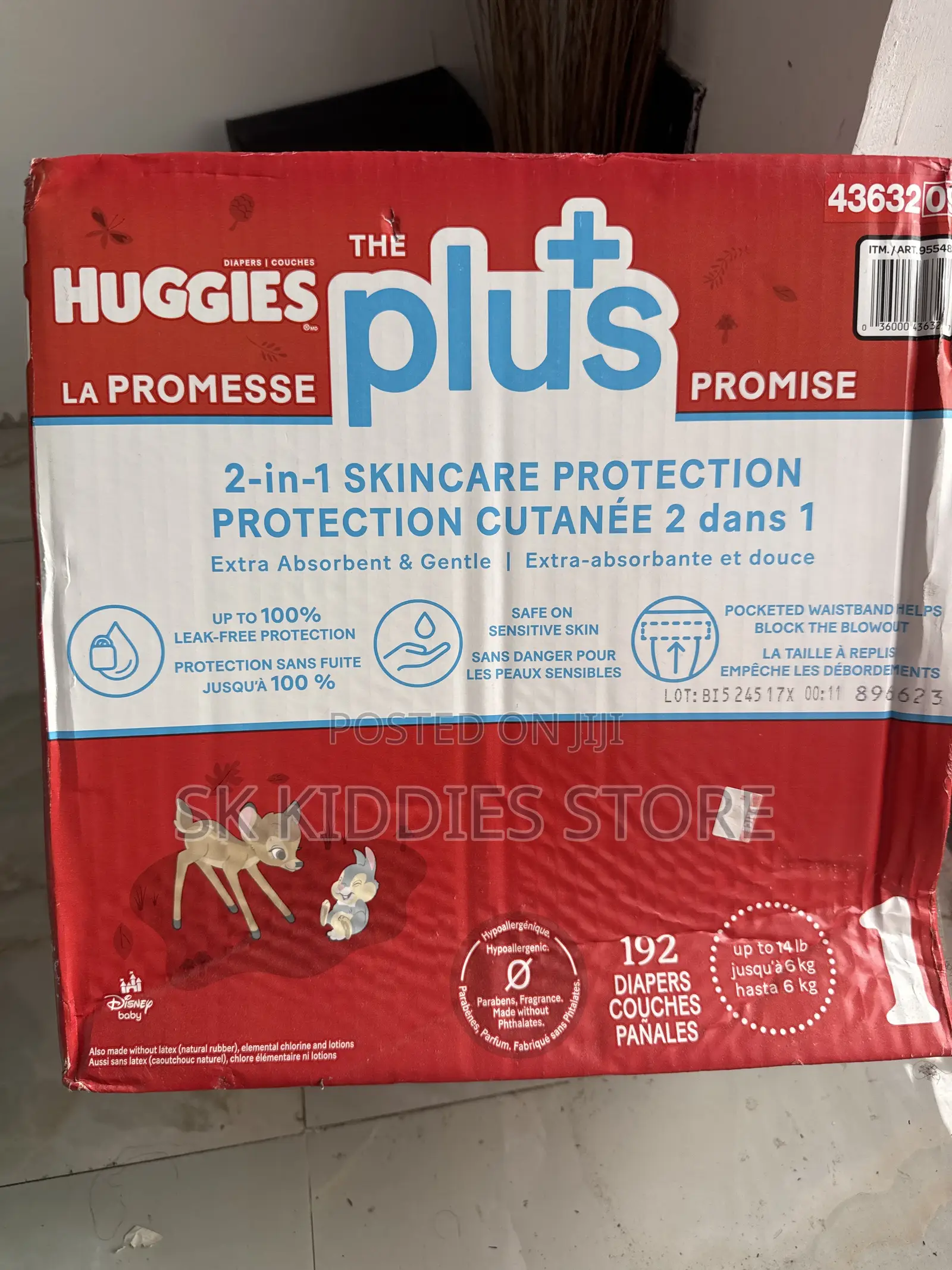 Huggies Plus Little Snugglers Size 1