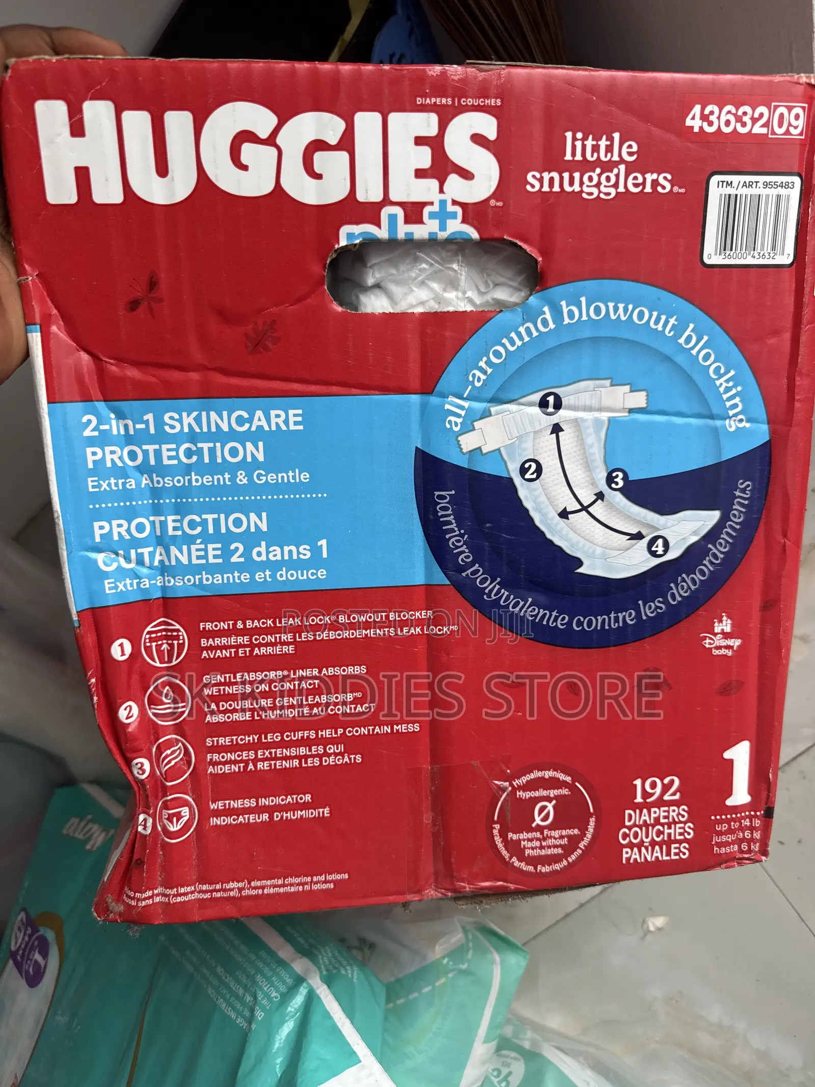Huggies Plus Little Snugglers Size 1