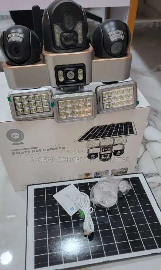 Complete Triple Lens With Light Camera