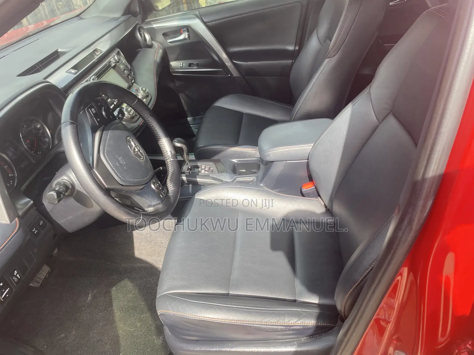 Toyota RAV4 SE AWD (2.5L 4cyl 6A) 2017 Red