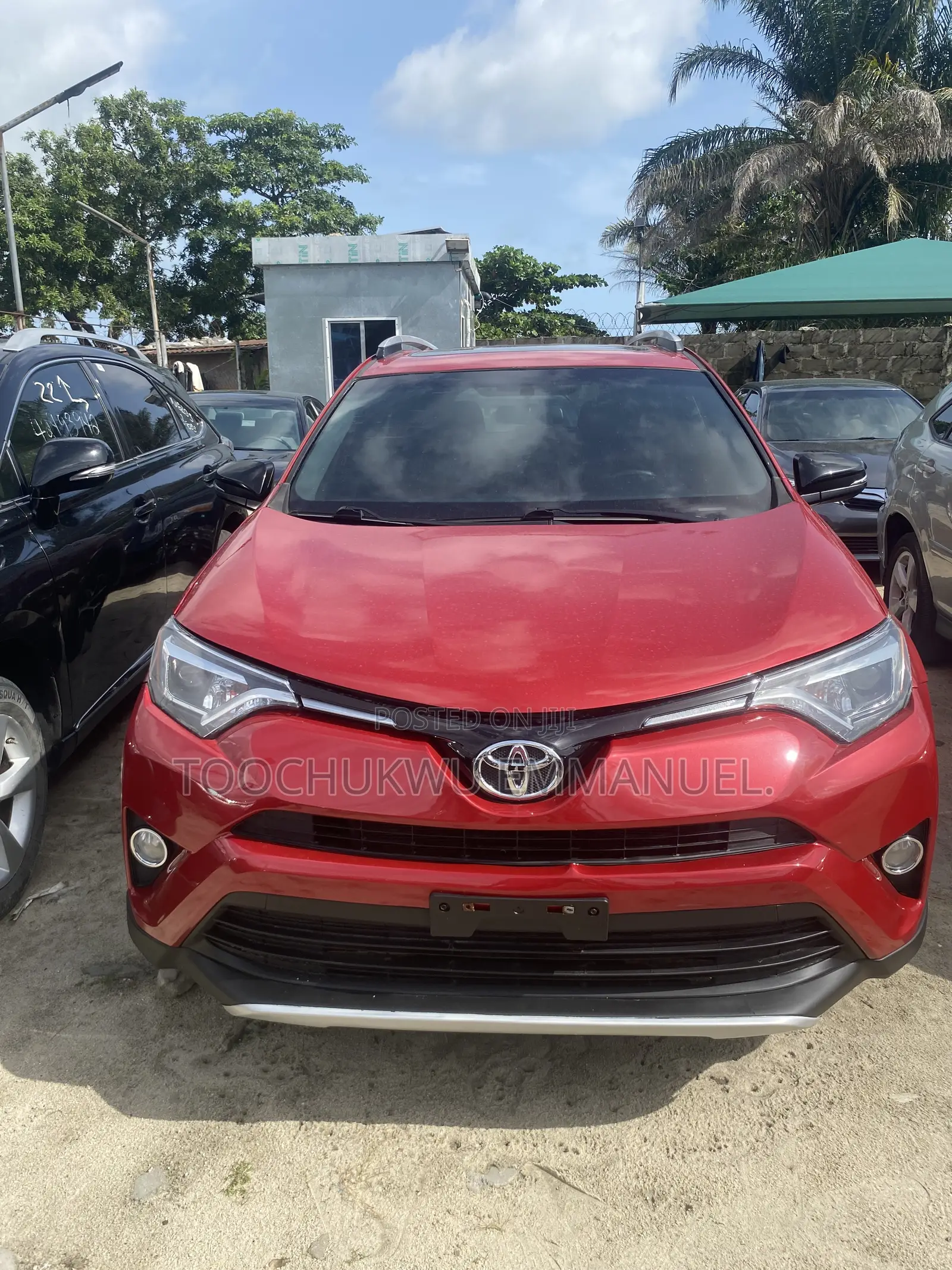 Toyota RAV4 SE AWD (2.5L 4cyl 6A) 2017 Red