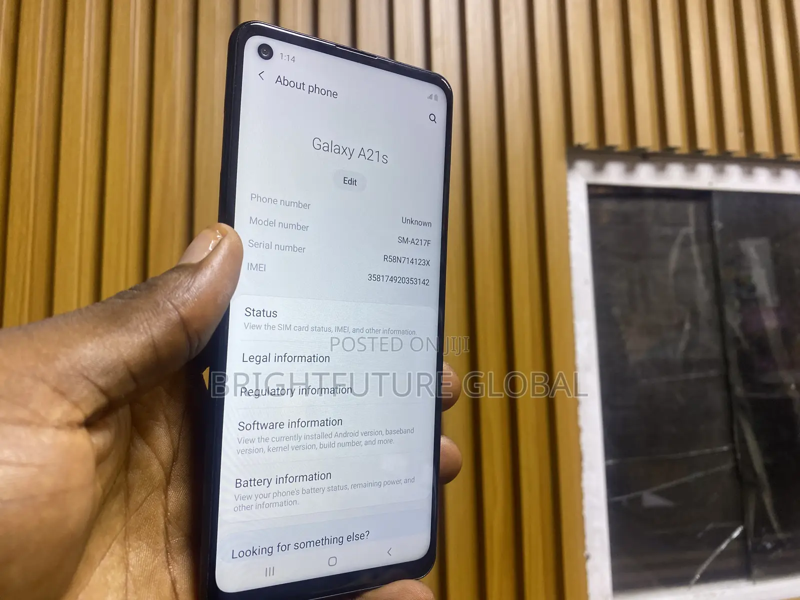 Samsung Galaxy A21s 32 GB Black