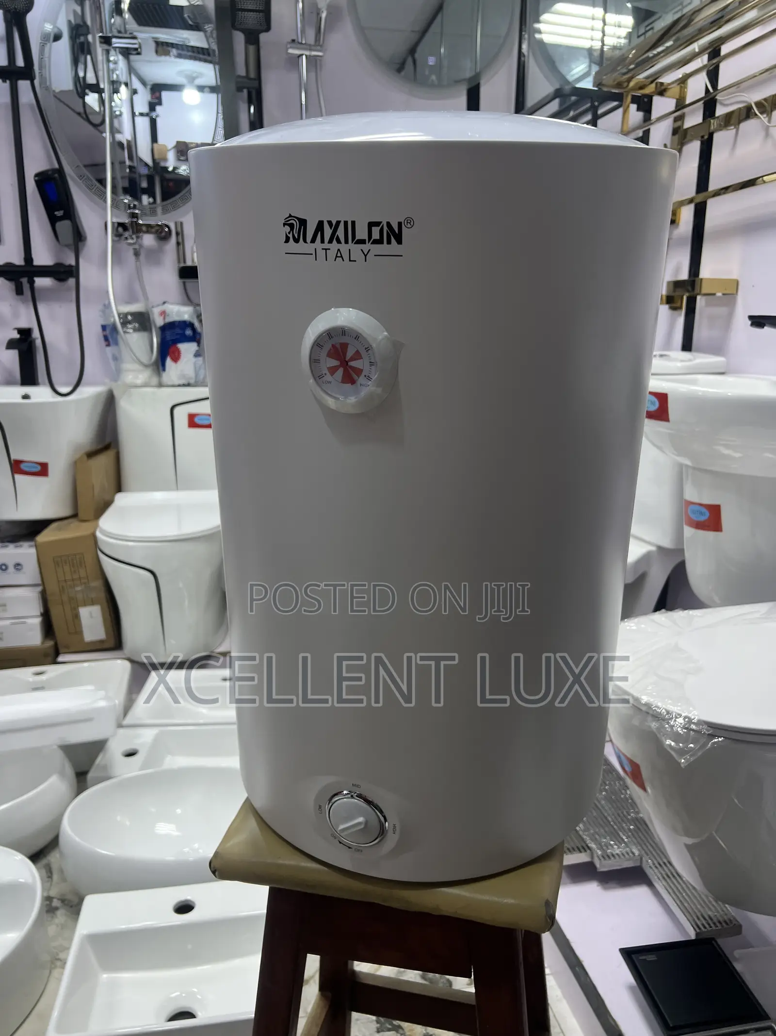 Maxilon 50liters Water Heater. Built With Thermostat and Energy Saving