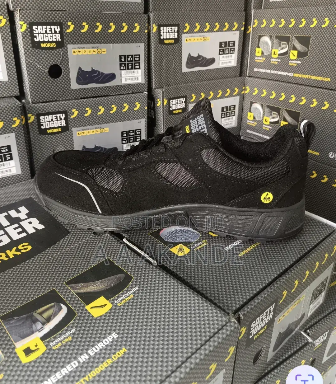 Fuji S3s Low Safety Jogger Boot
