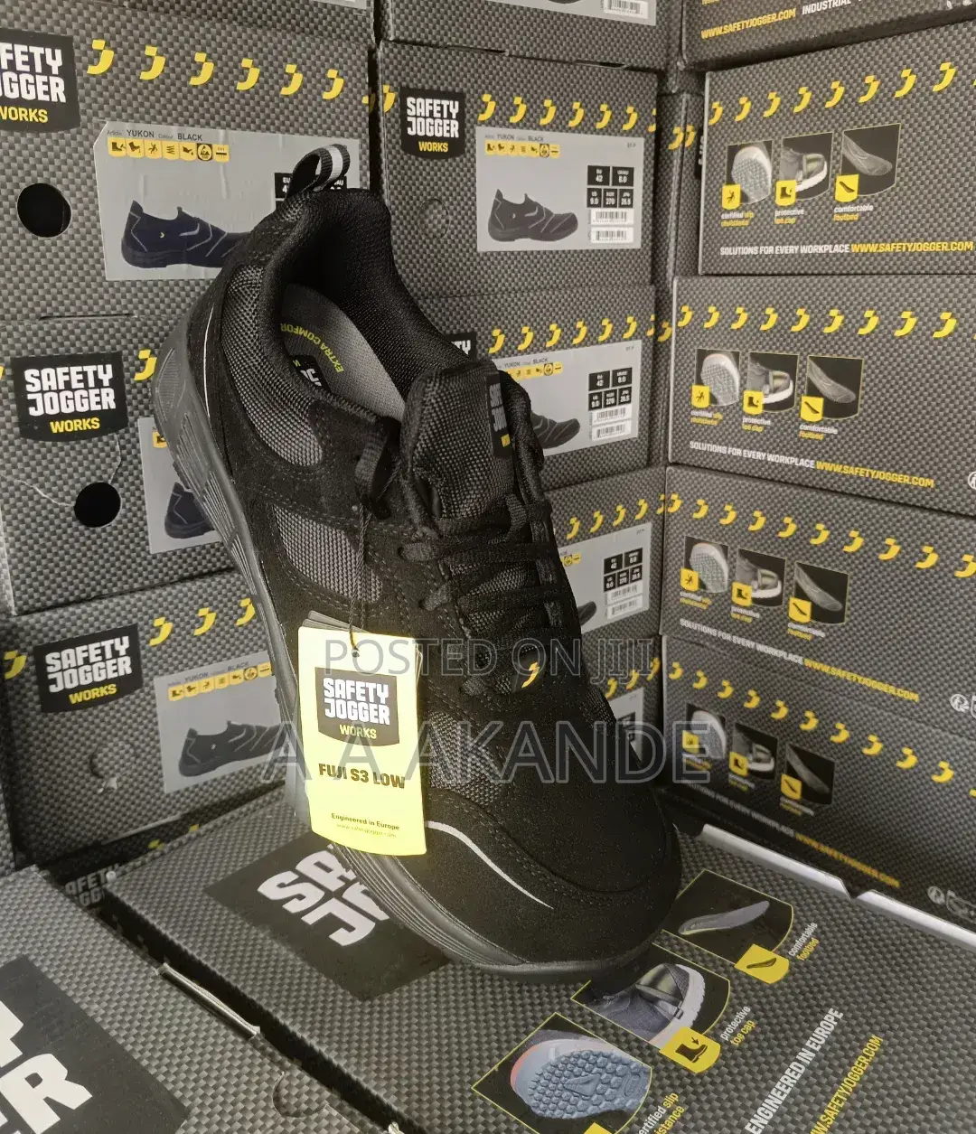 Fuji S3s Low Safety Jogger Boot