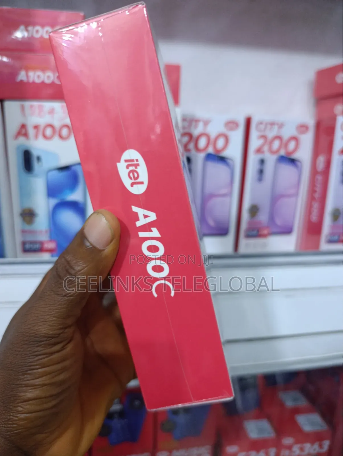 New Itel City 200 128 GB Black