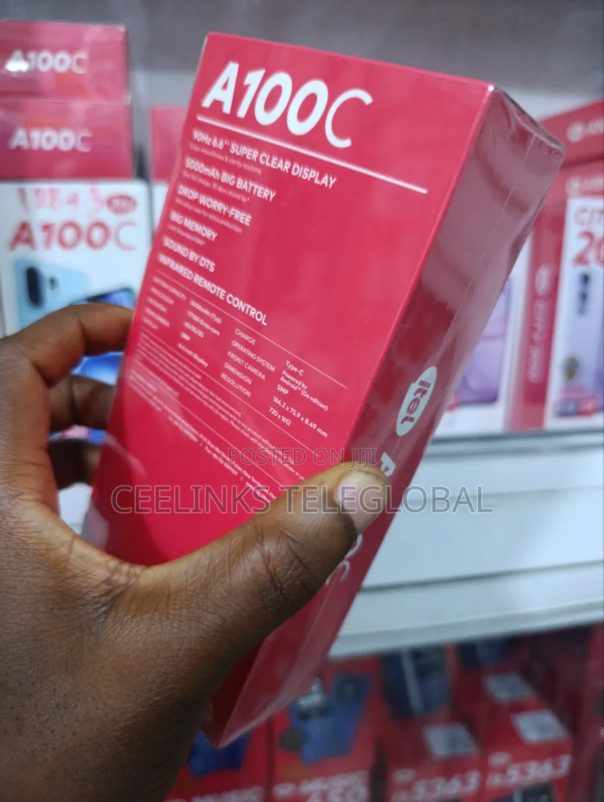 New Itel City 200 128 GB Black