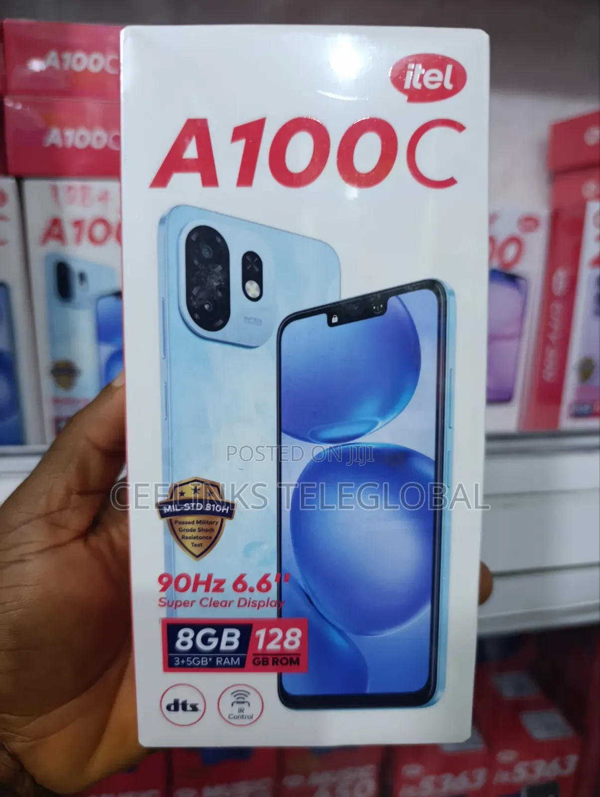 New Itel City 200 128 GB Gray