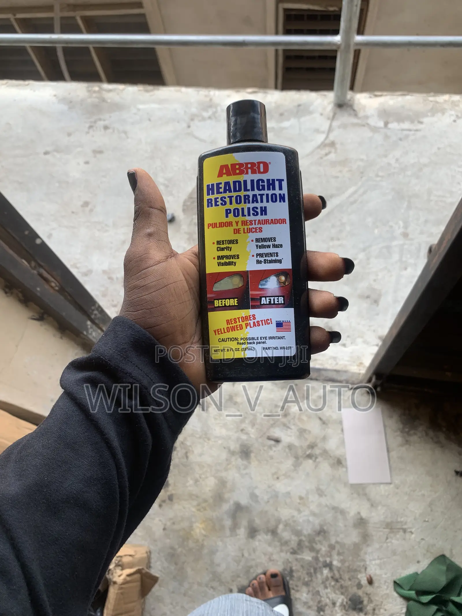 Original Abro Headlight Restoration Polish 237ml