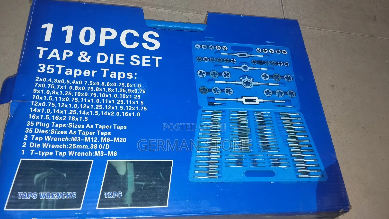 Generic 110-Piece Tap