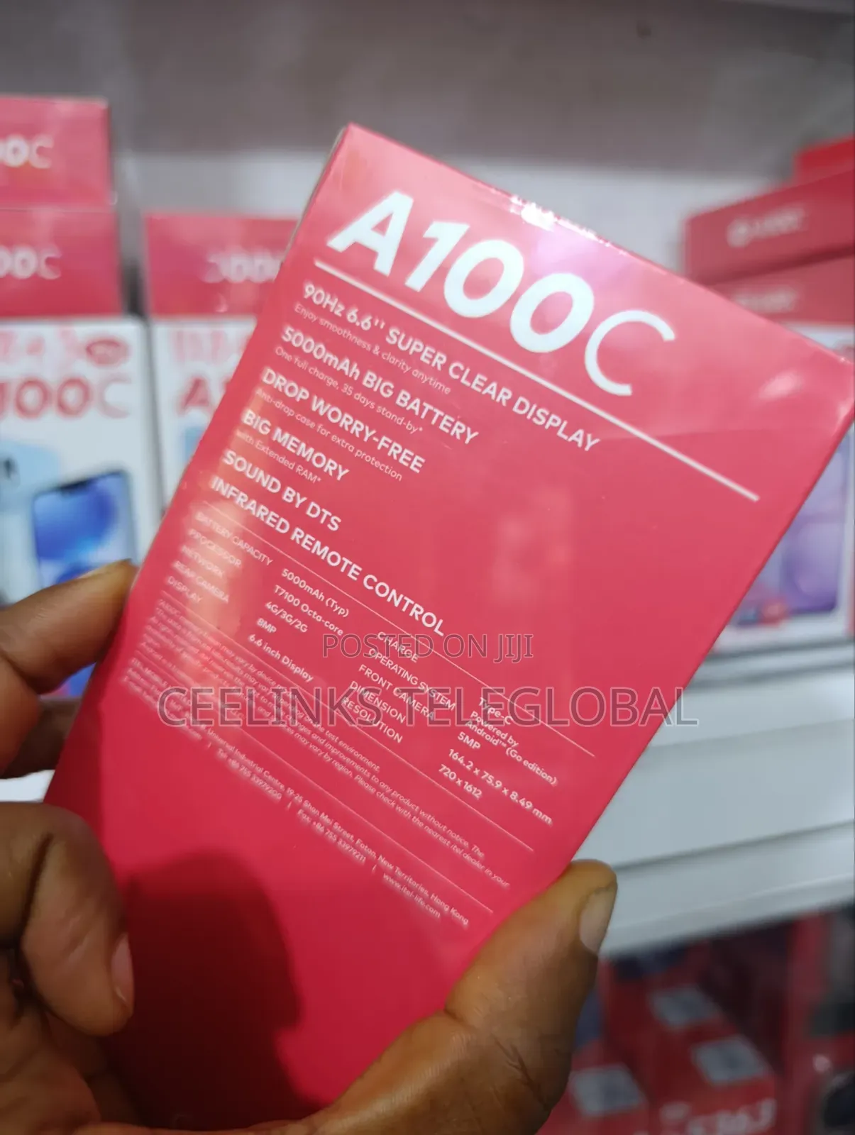 New Itel City 200 128 GB Silver