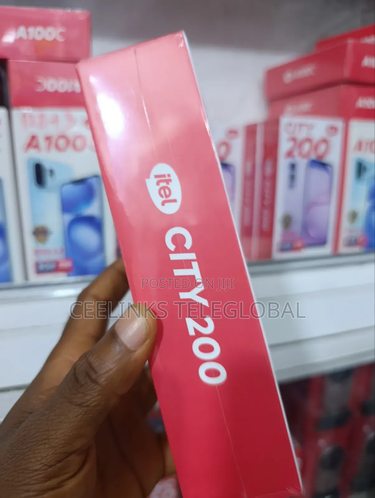 New Itel City 200 128 GB White