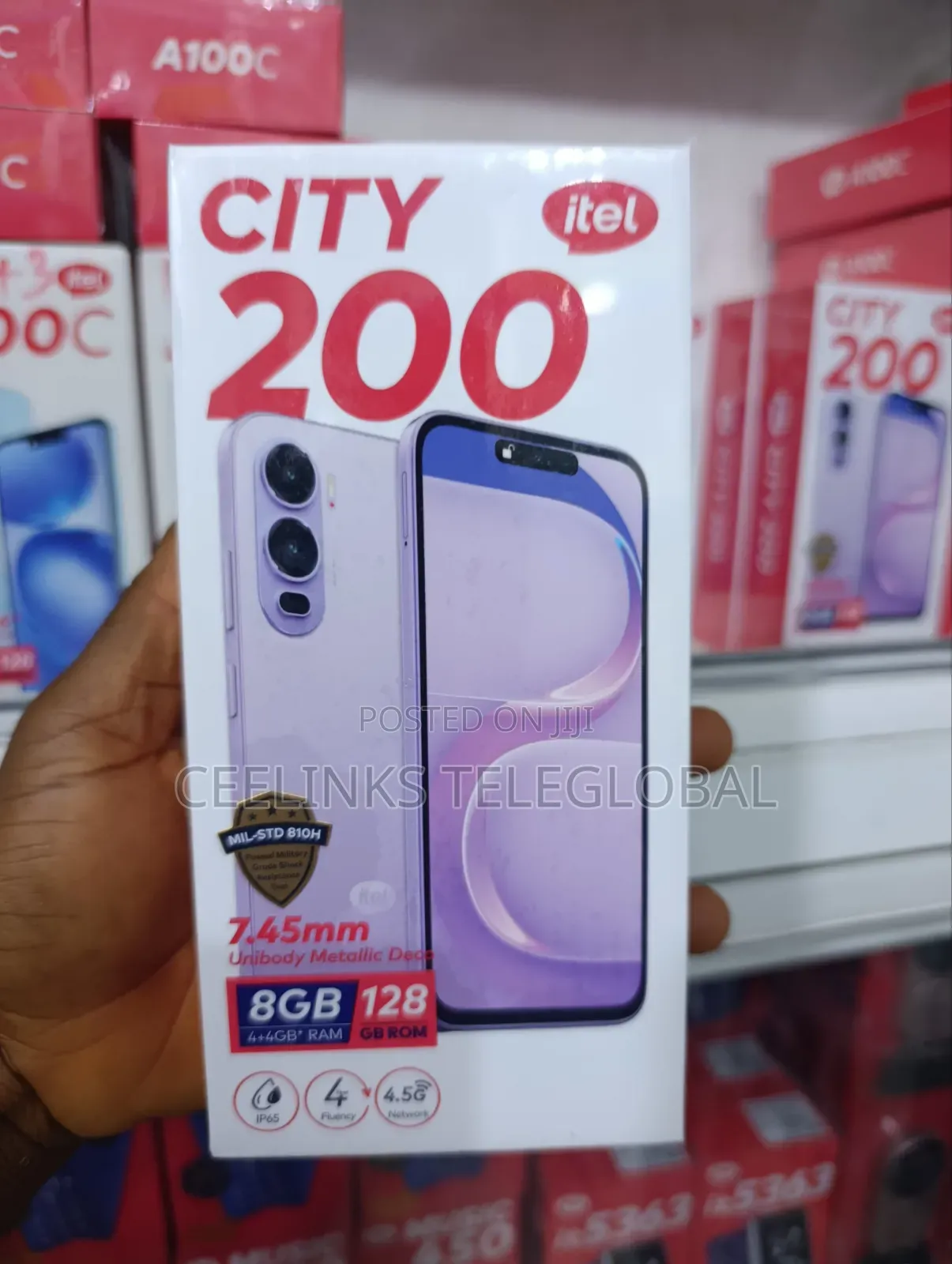 New Itel City 200 128 GB