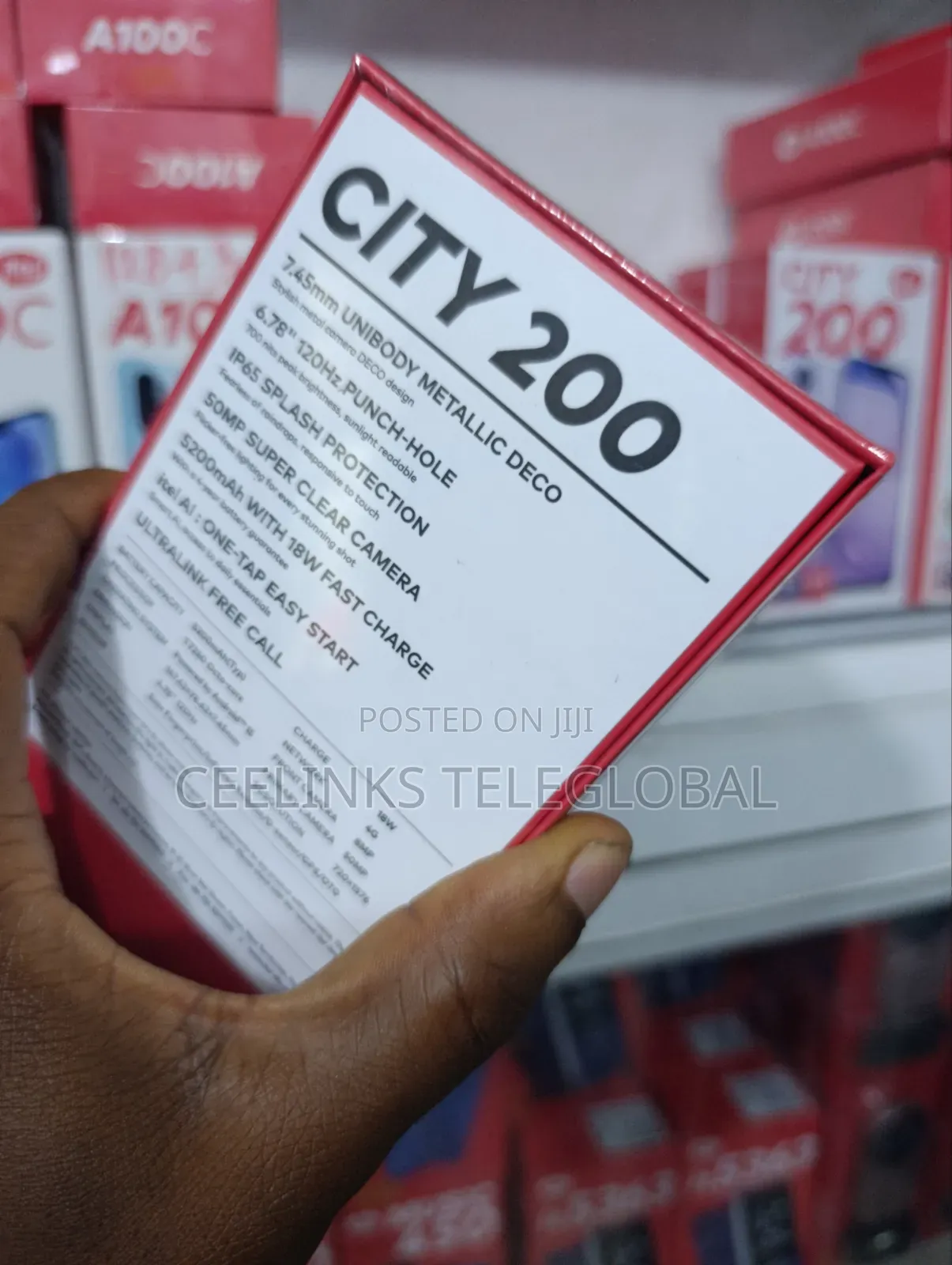 New Itel City 200 128 GB