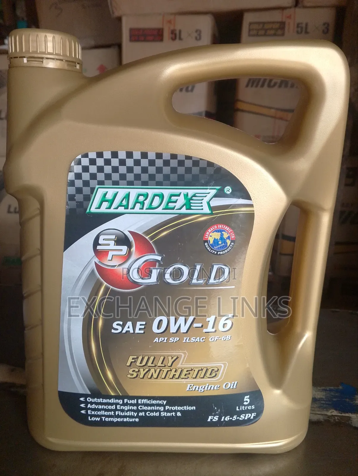 Hardex 0w-16 5l Engine Oil