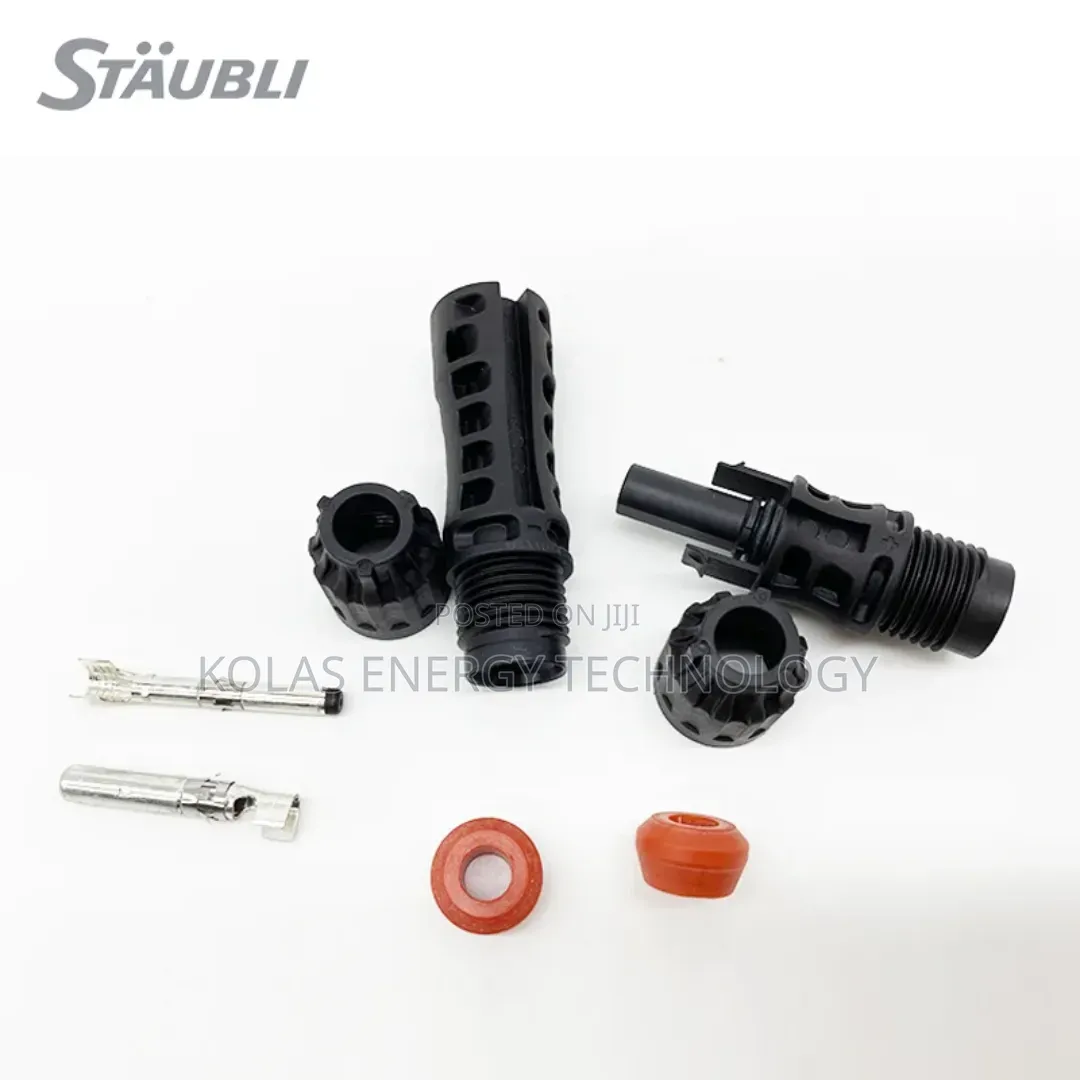 Original Staubli Mc4 Evo2 Pv Connector Male and Female Ip68 1500vdc