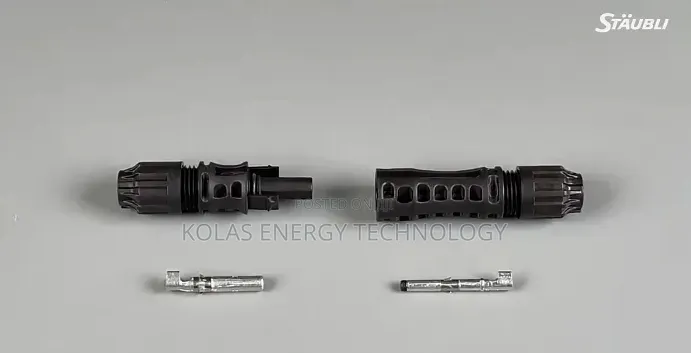 Original Staubli Mc4 Evo2 Pv Connector Male and Female Ip68 1500vdc
