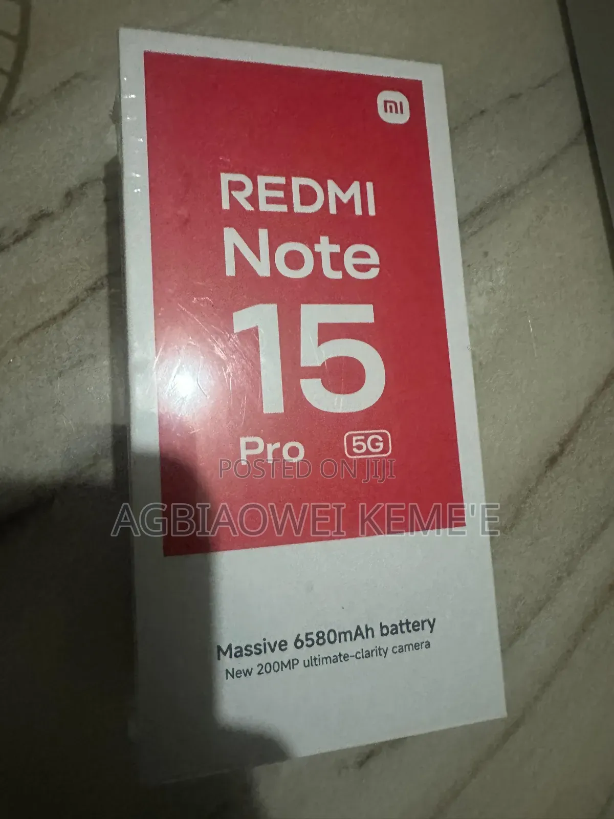 New Xiaomi Redmi Note 15 Pro 256 GB Red