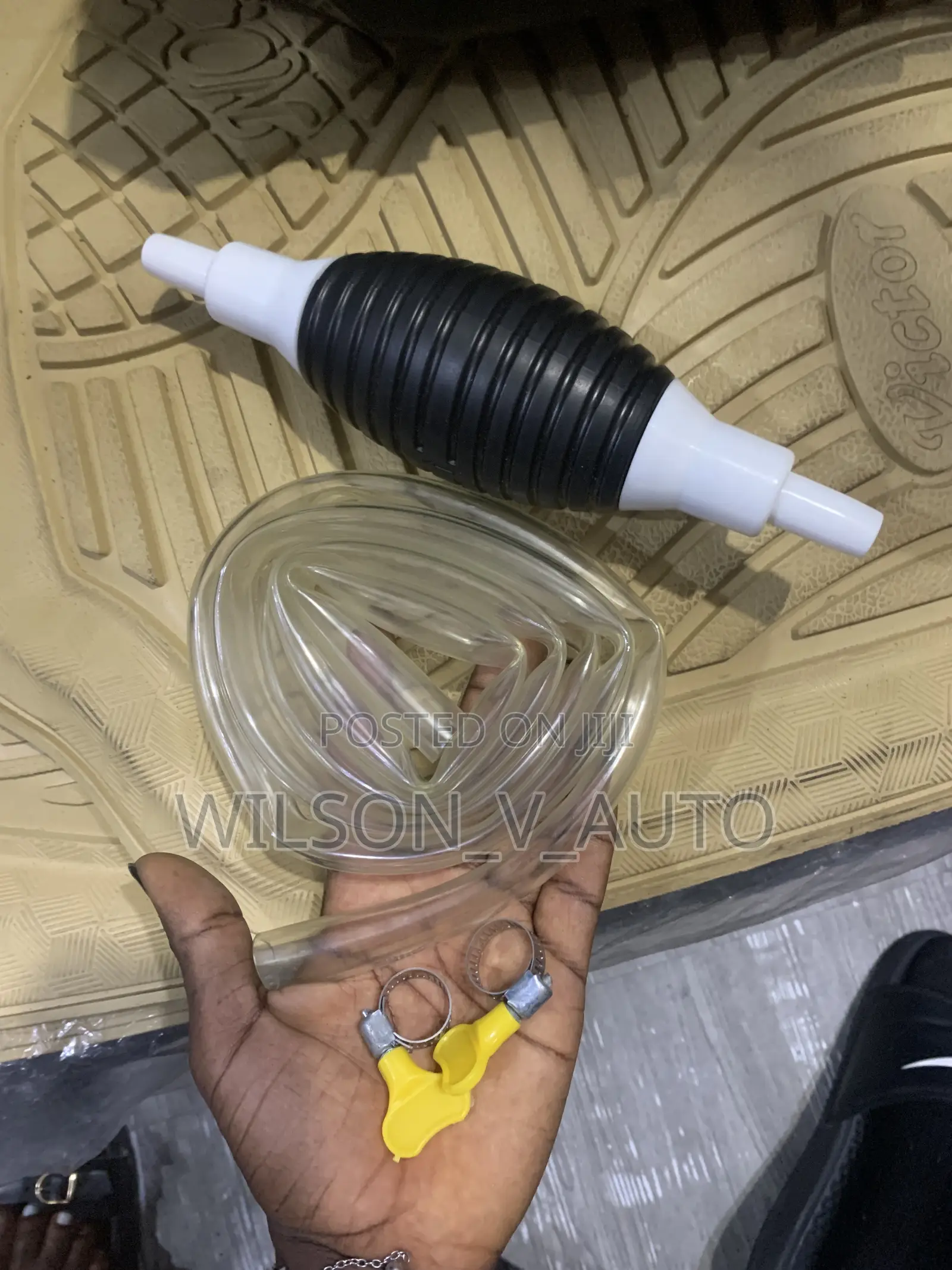 Universal Hand Siphon Pump for Fuel, Petrol, Diesel Water Transfer