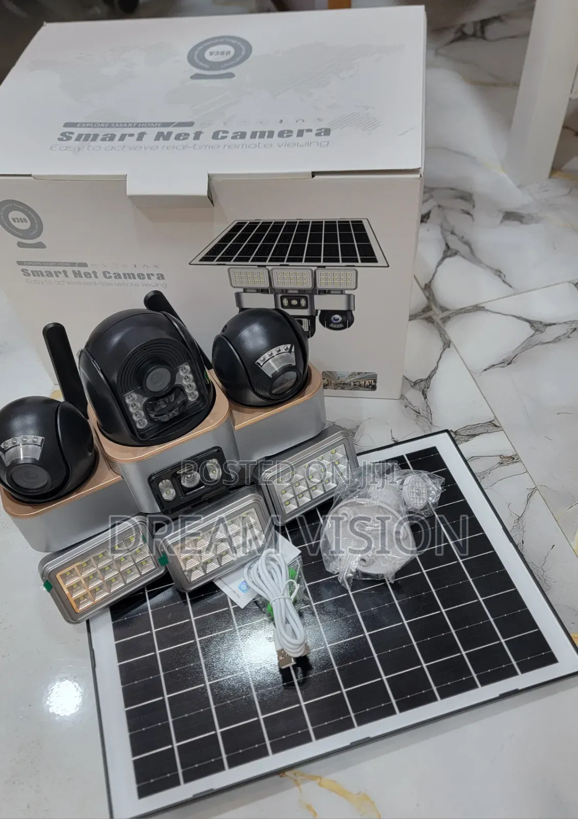 Interesting Solar Three Lens Smart Camera