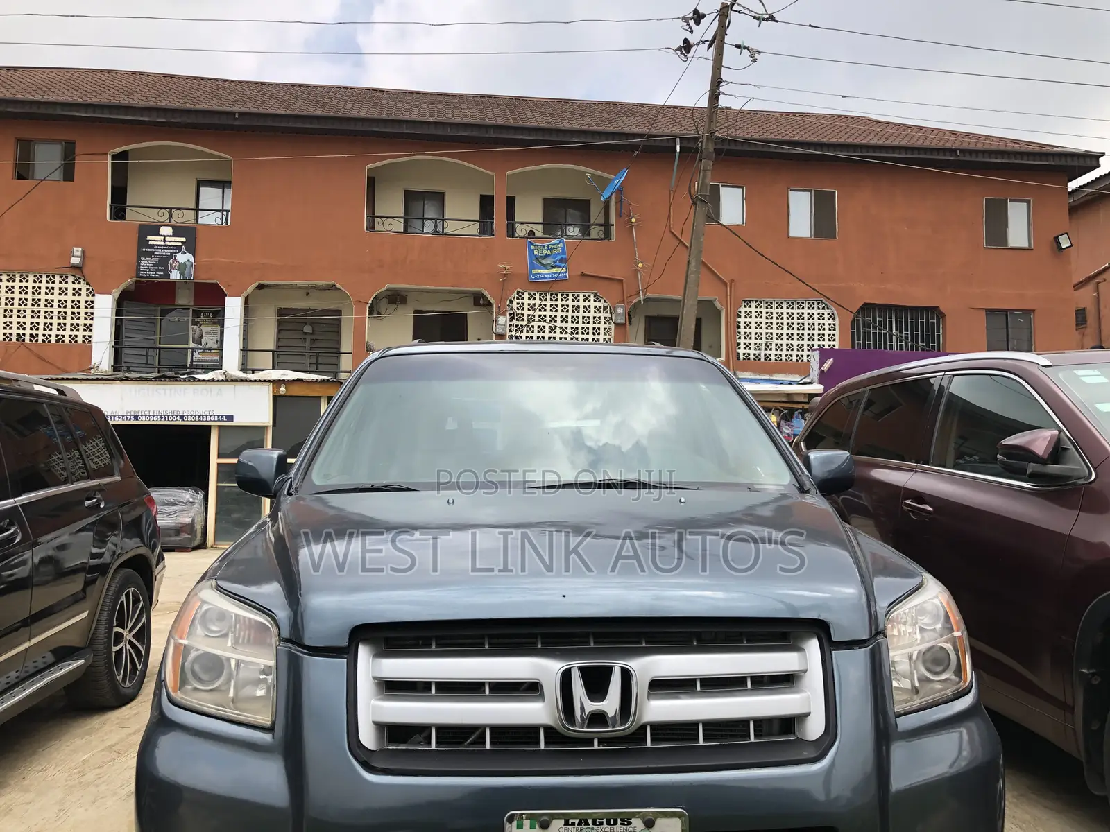 Honda Pilot EX 4x2 (3.5L 6cyl 5A) 2007 Gray