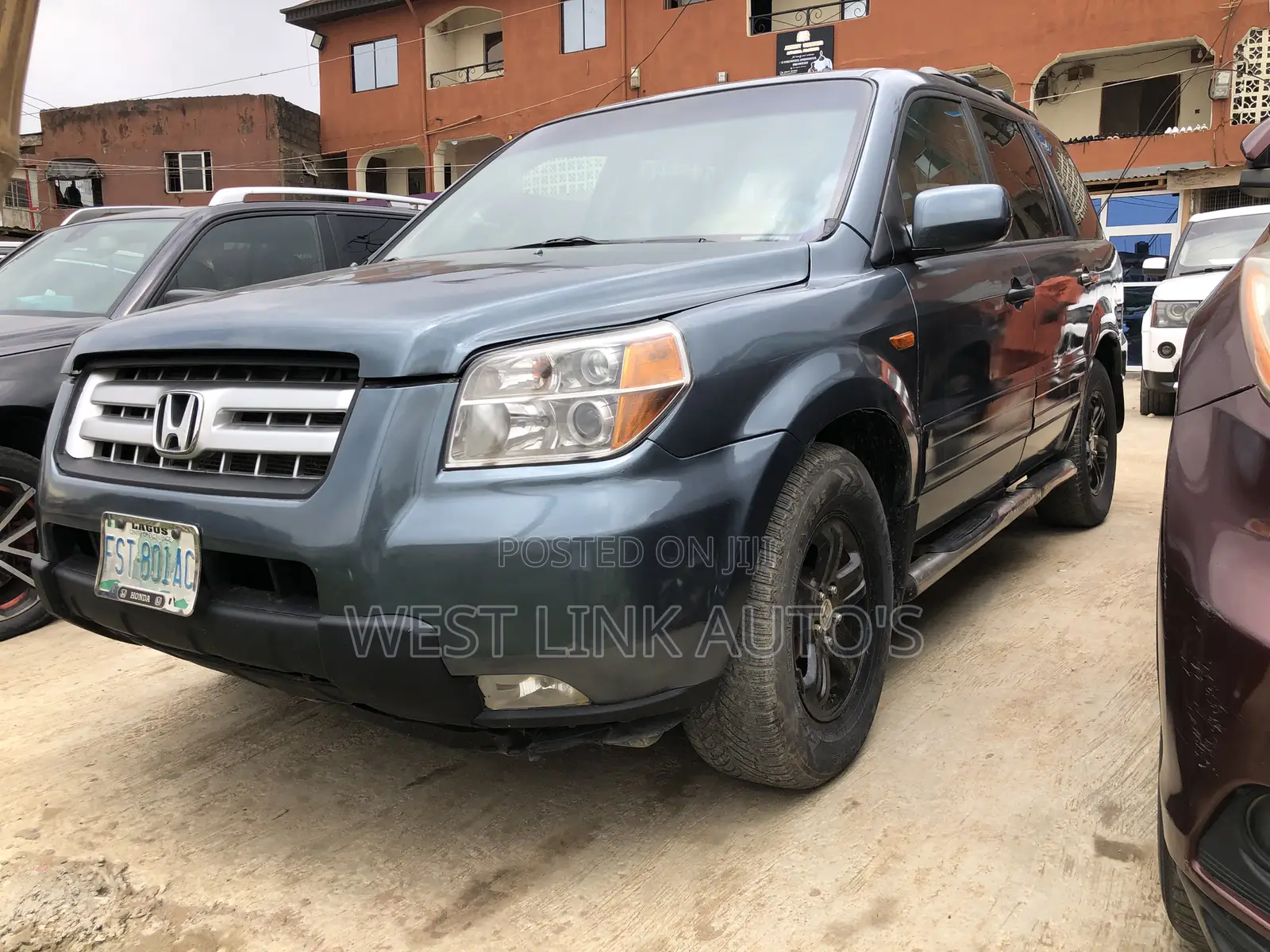 Honda Pilot EX 4x2 (3.5L 6cyl 5A) 2007 Gray