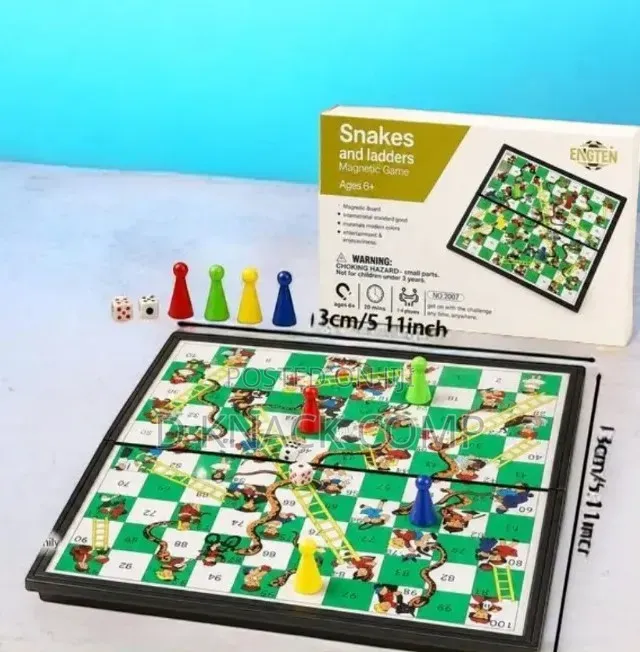 Magnetic Snakes and Ladders Game