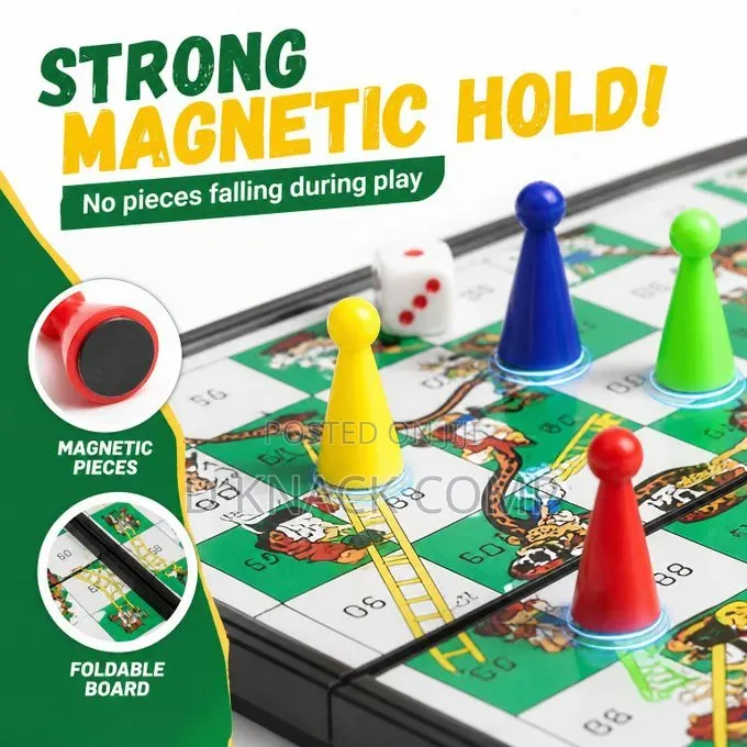 Magnetic Snakes and Ladders Game