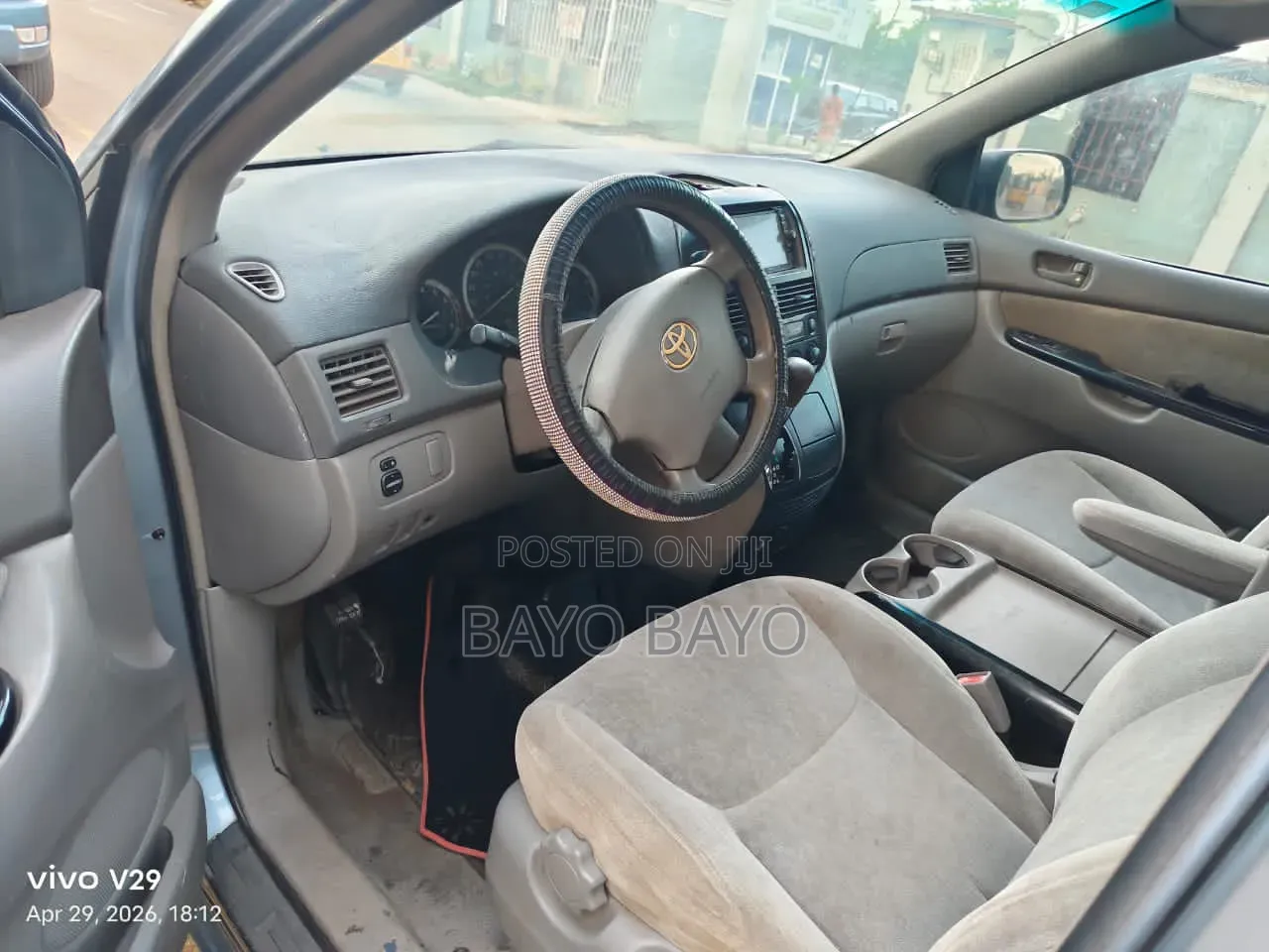 Toyota Sienna XLE FWD (3.3L V6 5A) 2004 Blue