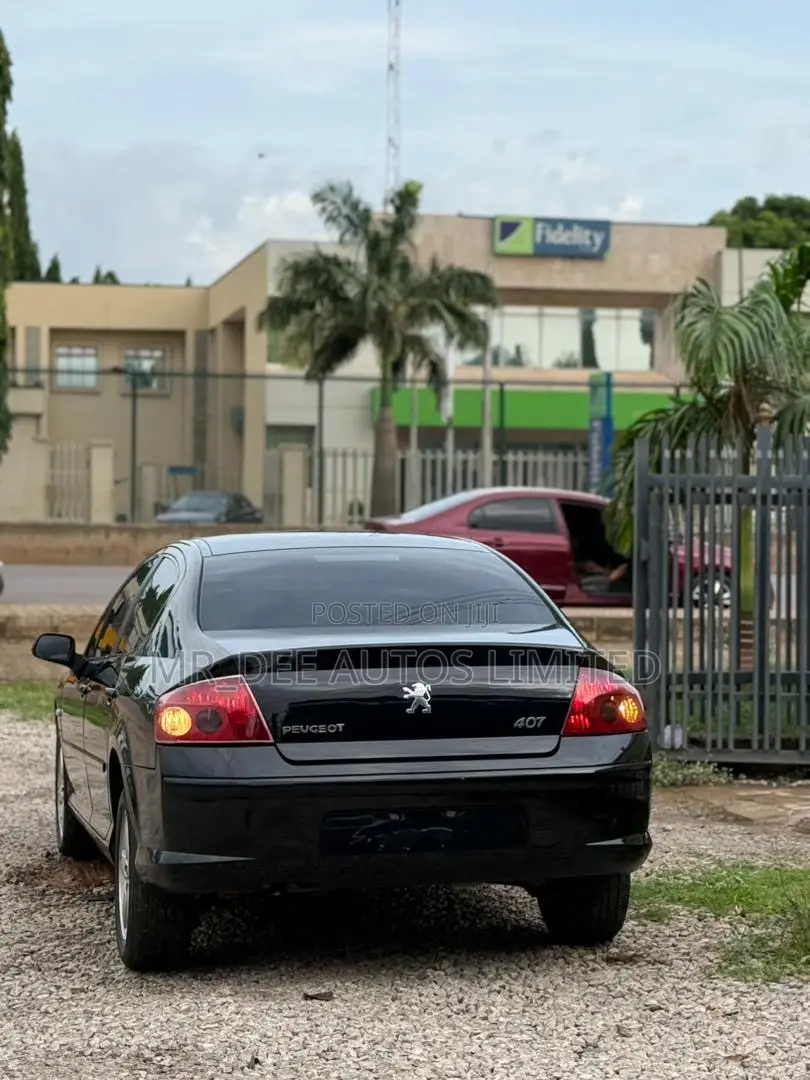 Peugeot 407 2007 Black